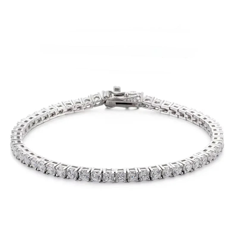 Tennis Bracelet for Women 925 Sterling Silver Zircon