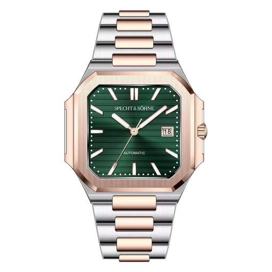 New Specht & Söhne Square Rose Gold Green